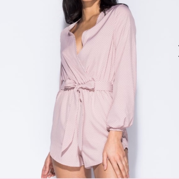 Polka Dot Playsuit - Picture 2 of 5